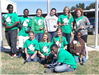 Junior Leaders from West Baton Rouge Parish planting Spring bulbs