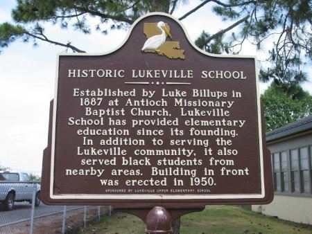 Historic Lukeville School Historical Marker